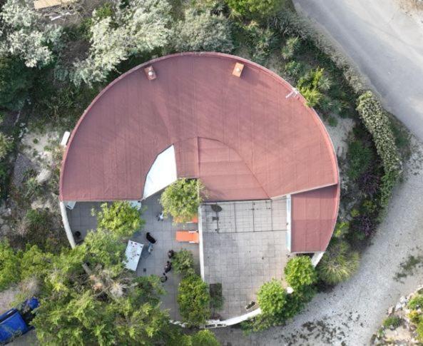 Maison Ronde Atypique Et Unique Torreilles Exteriér fotografie